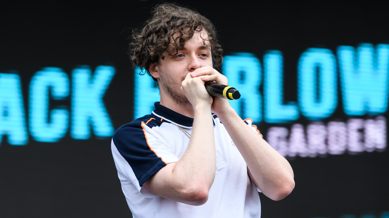 Jack Harlow performing during the Rolling Loud Festival at Miami Garden 