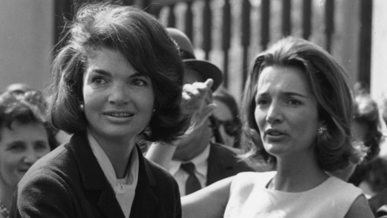 Jackie Kennedy Onassis and Lee Radziwil