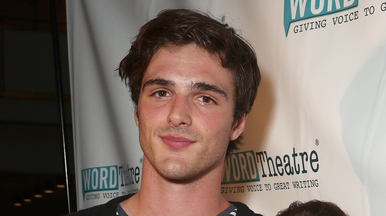 Jacob Elordi with a slight smile