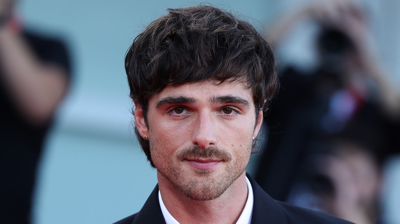 Jacob Elordi with a mustache