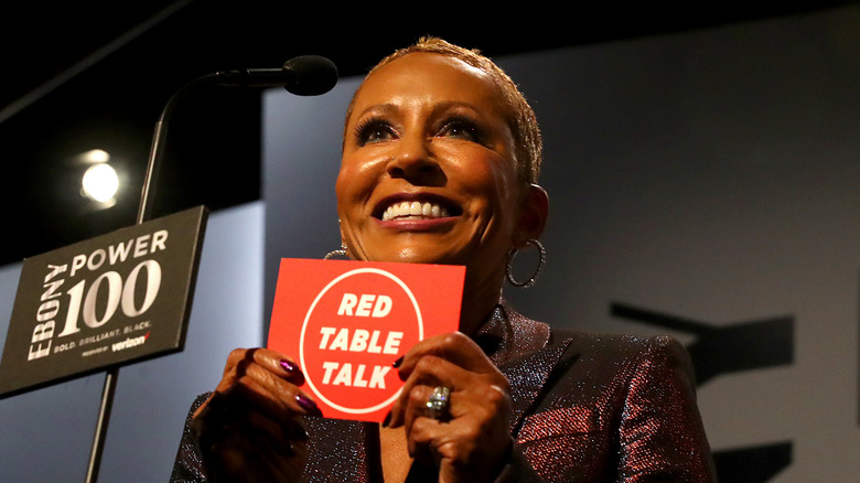 Adrienne Banfield-Norris advertising Red Table Talk