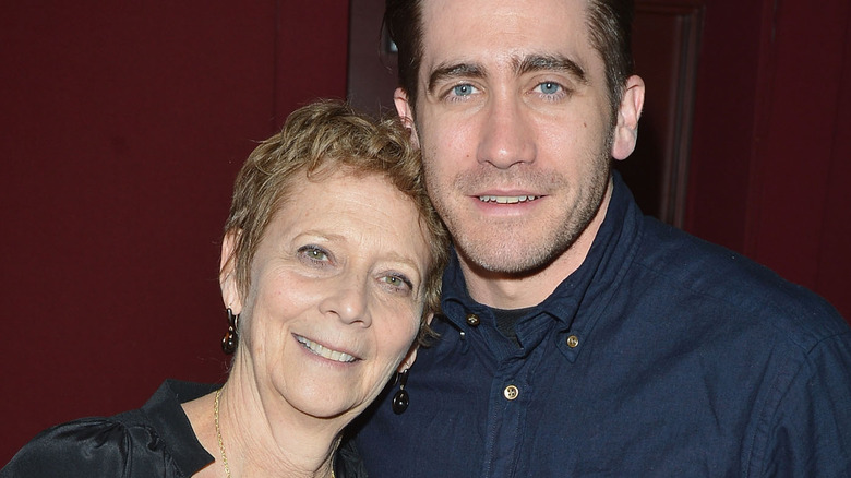 Naomi Foner and Jake Gyllenhaal smiling