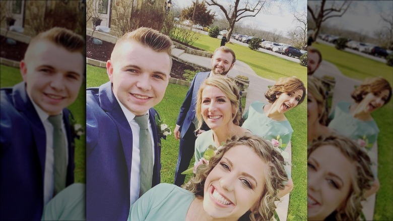 James Duggar with his family