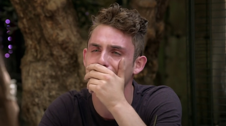 James Kennedy crying