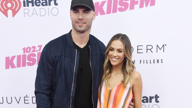 Mike Caussin holding Jana Kramer