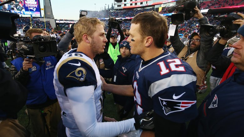 Jared Goff & Tom Brady