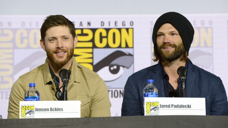 Jensen Ackles and Jared Padalecki at Comic Con