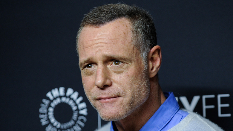 Jason Beghe with a serious face