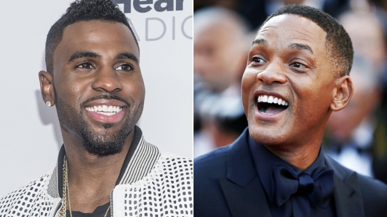 Jason Derulo and Will Smith smiling