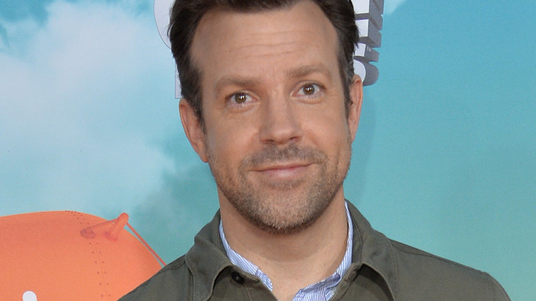 Jason Sudeikis looking at the camera