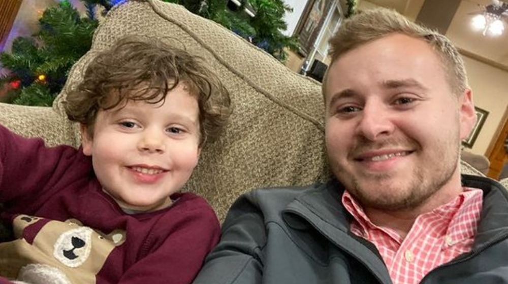 Jed Duggar and his nephew Instagram photo Dec. 7, 2019