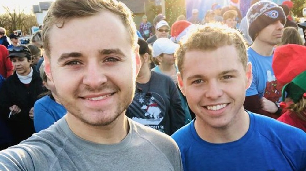 Jed Duggar and his twin brother Jeremiah Duggar Instagram photo Dec 30, 2019