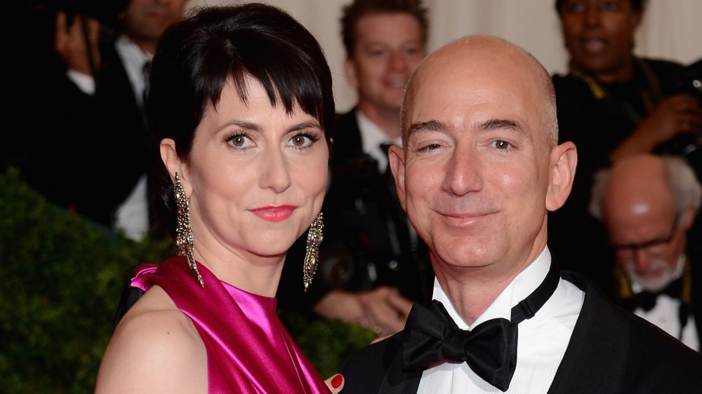 MacKenzie and Jeff Bezos