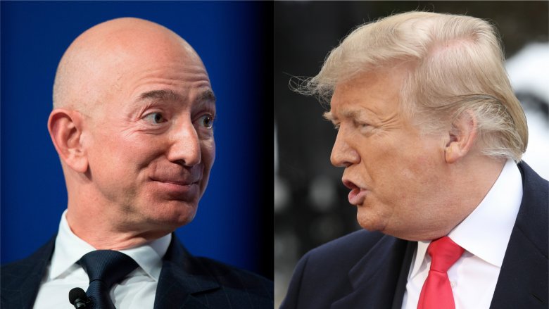 Jeff Bezos & Donald Trump