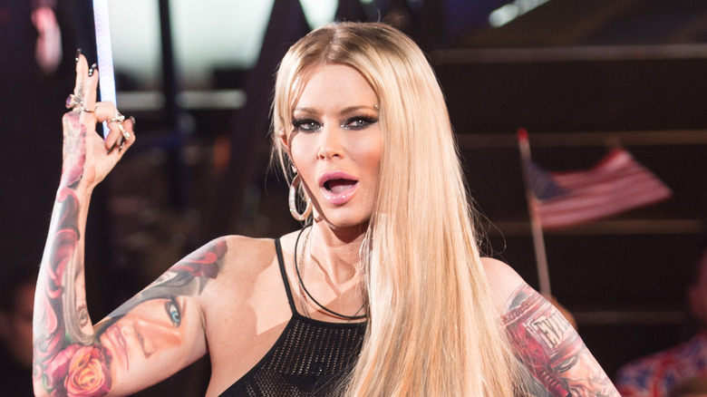 Jenna Jameson at Big Brother taping