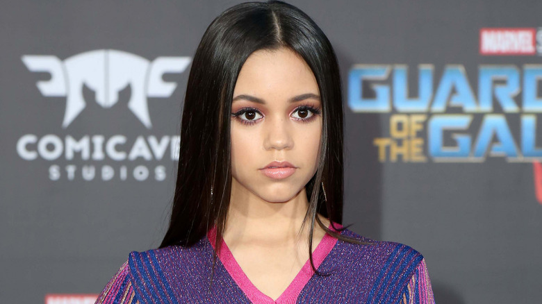 Jenna Ortega at a 2017 movie premiere