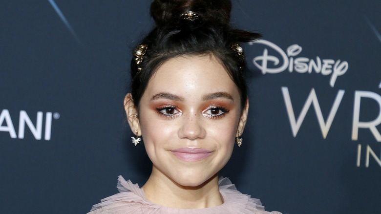 Jenna Ortega at a movie premiere