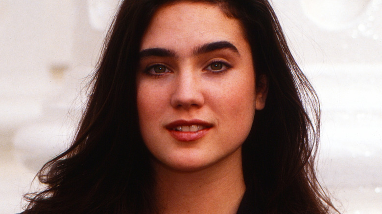 Jennifer Connelly in 1992, posing