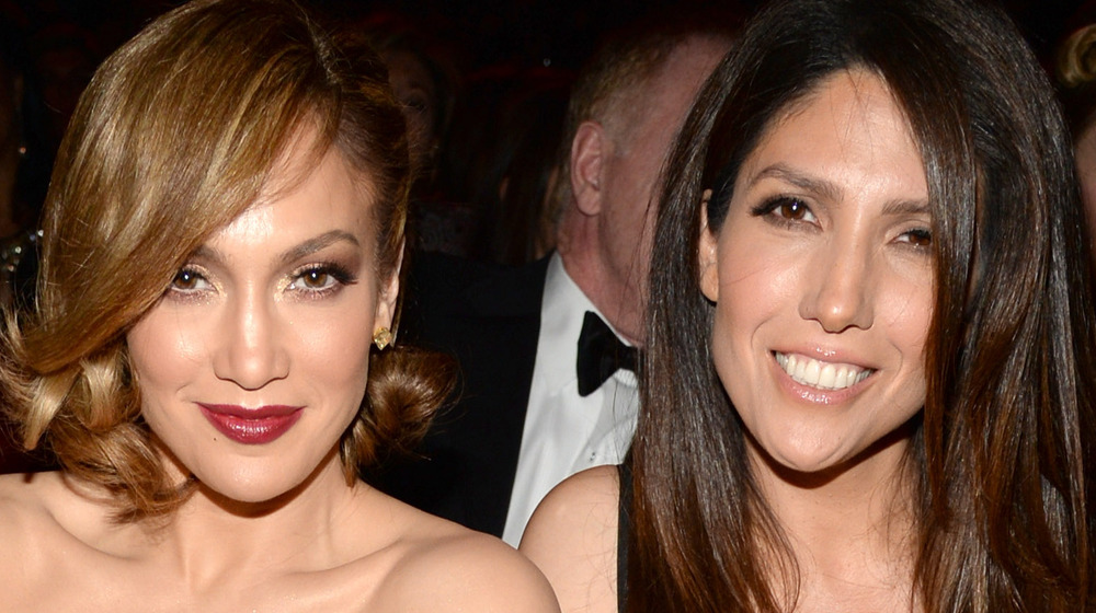 Jennifer Lopez and Lynda Lopez at an event