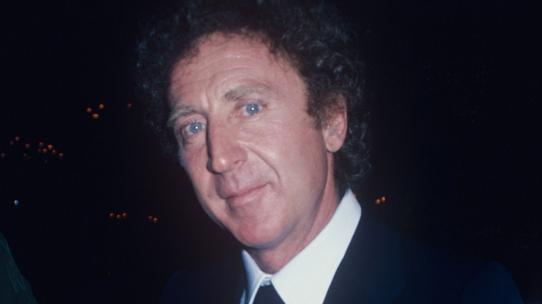 Gene Wilder posing for cameras