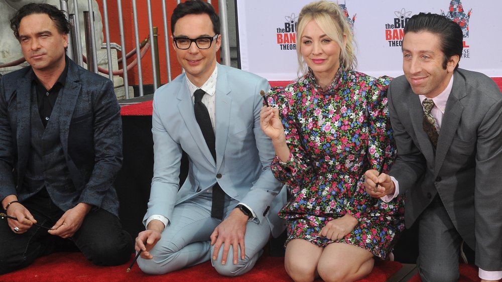 Johnny Galecki, Jim Parsons, Kaley Cuoco, & Simon Helberg