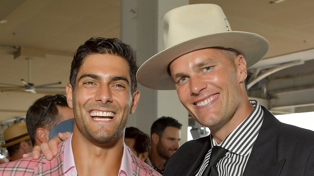 Jimmy Garoppolo, Tom Brady