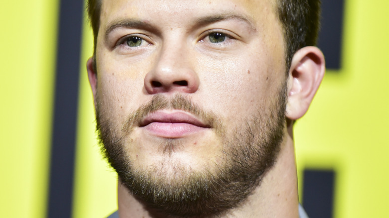 Jimmy Tatro looking stoic