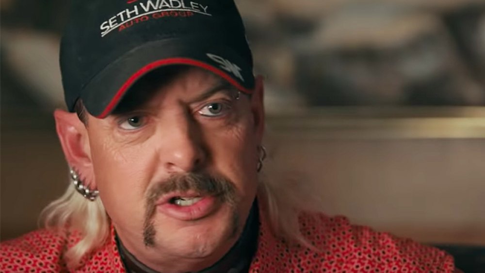 Joe Exotic in baseball cap