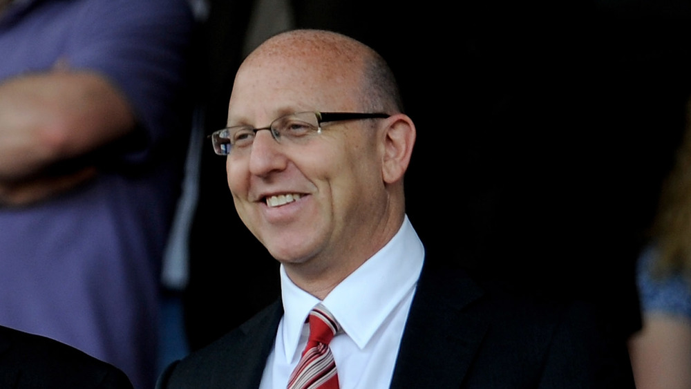 Joel Glazer at a sporting event 