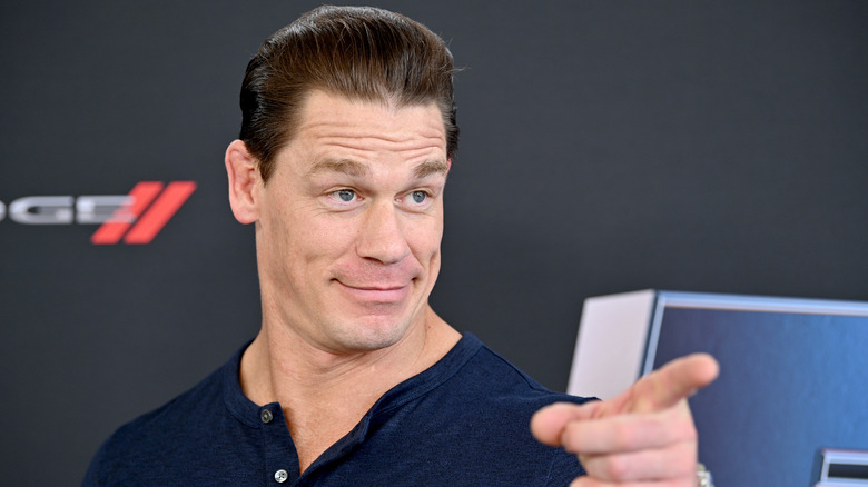 John Cena pointing