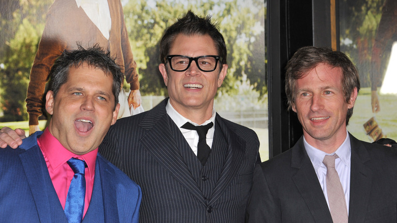 Jeff Tremaine, Johnny Knoxville, and Spike Jonze