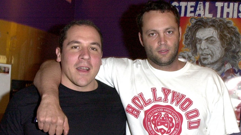 Jon Favreau and Vince Vaughn as buddies