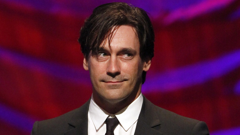 Jon Hamm with longer hair