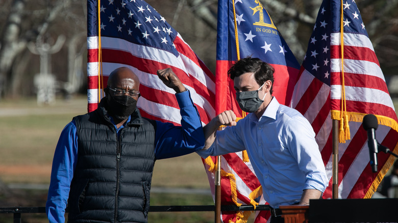 Raphael Warnock and Jon Ossoff