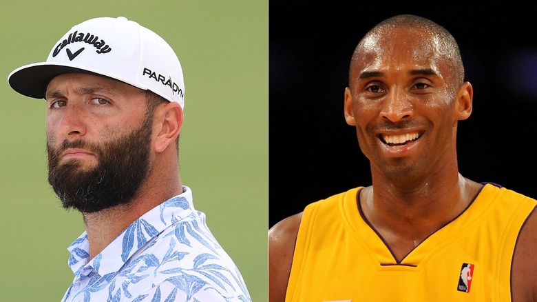 Jon Rahm and Kobe Bryant