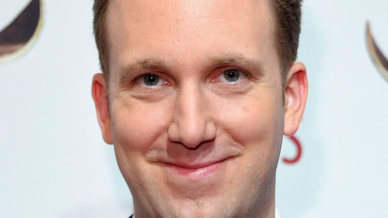 Jordan Klepper on red carpet