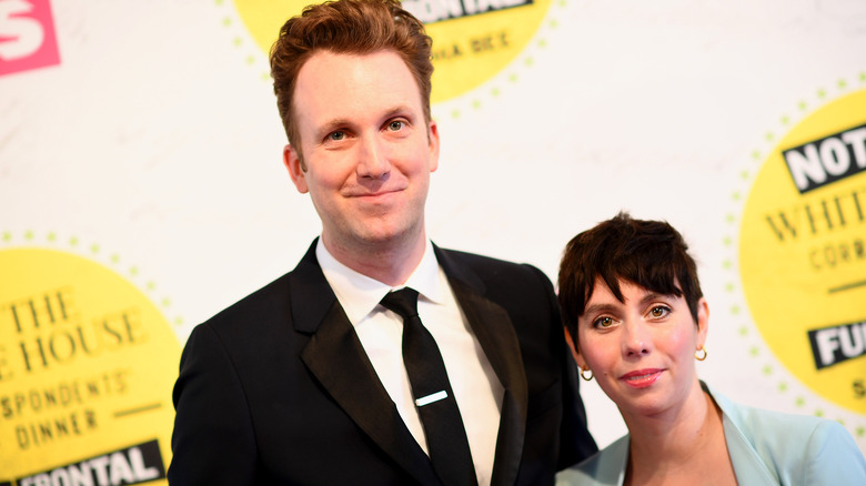 Jordan Klepper and Laura Grey