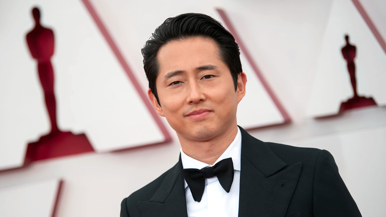 Steven Yeun at Academy Awards
