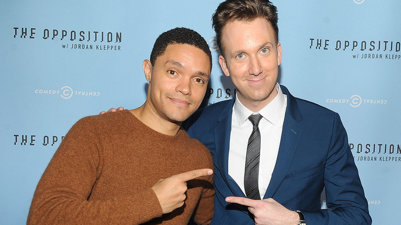 Trevor Noah and Jordan Klepper