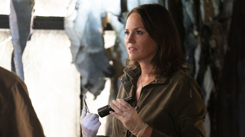 Jorja Fox in a scene from CSI: Vegas