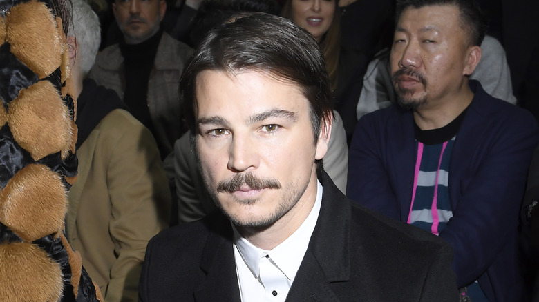 Josh Hartnett at a Dior fashion show