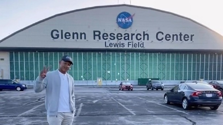 Joshua Dobbs at NASA's Glenn Research Center