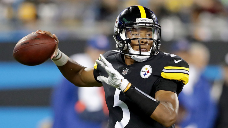 Joshua Dobbs Pittsburgh Steelers uniform