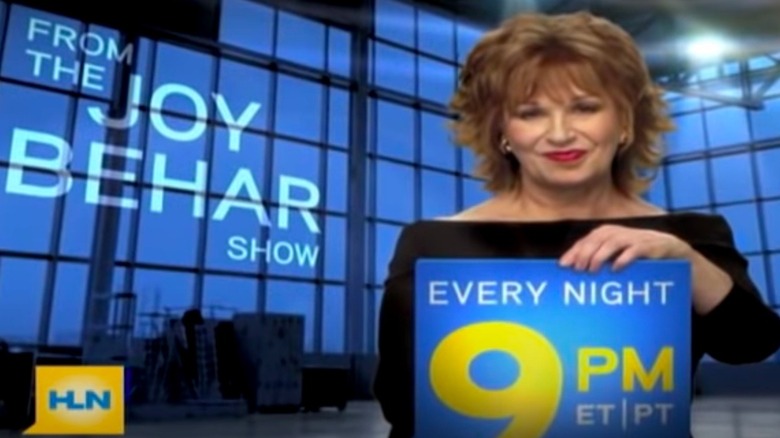 Joy Behar in promo for HLN show