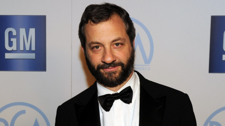 Judd Apatow in a bow tie