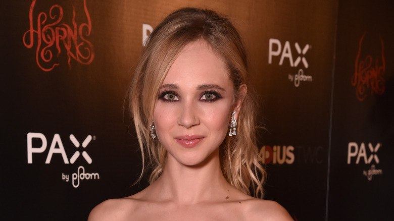 Juno Temple at Horns premiere