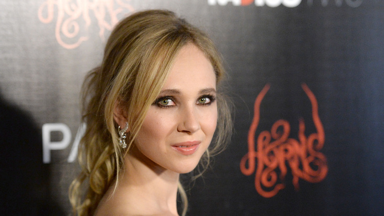 Juno Temple at Horns premiere