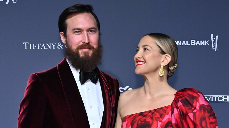 Danny Fujikawa and Kate Hudson smiling