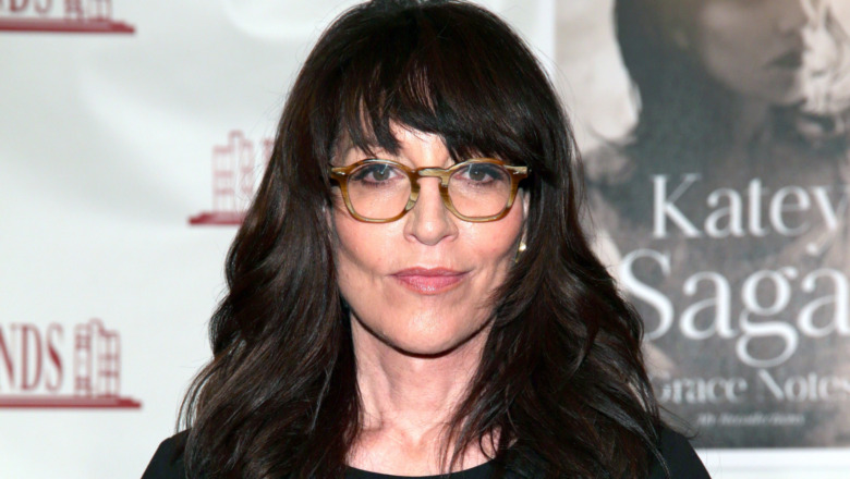 Katey Sagal looks at camera