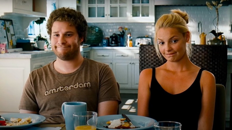 Seth Rogen and Katherine Heigl in Knocked Up